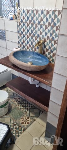 Плот за баня и кухня помощен плот работен плот Масивна дървесина, снимка 13 - Други - 33435958