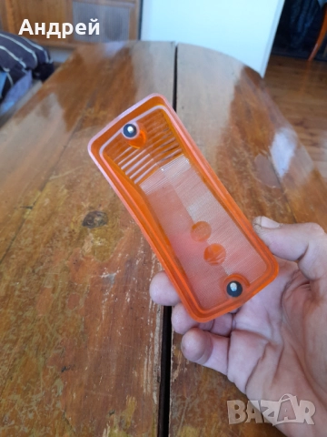 Старо стъкло за мигач Вартбург DDR Ruhla, снимка 3 - Други ценни предмети - 52816725