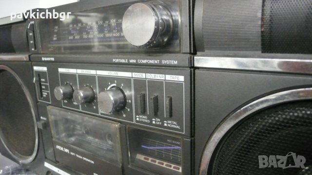 Касетофон Санио, снимка 7 - Аудиосистеми - 41776645