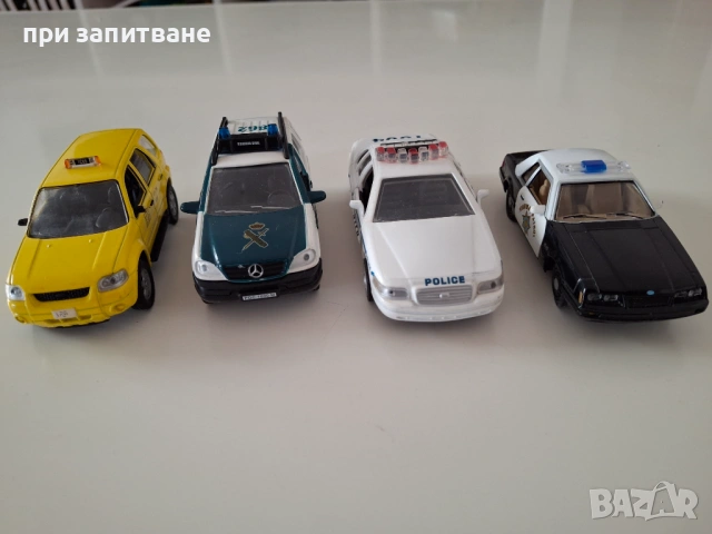 4 бр. колички Amercom 1/43. Цената е за четирите общо., снимка 2 - Колекции - 49880422