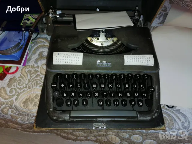 Пишеща машина Erika/ Ерика, снимка 2 - Други - 49344759