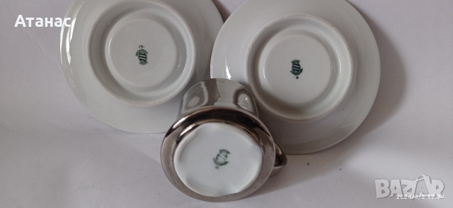 Швейцарска порцеланова чаша за кафе , снимка 6 - Чаши - 44584122