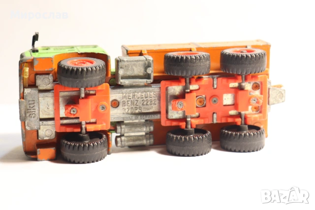 1/55 ?? SIKU MERCEDES BENZ КАМИОН ИГРАЧКА КОЛИЧКА МОДЕЛ, снимка 7 - Колекции - 53163892