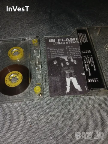 удио касета In Flames - Lunar Strain, снимка 3 - Аудио касети - 56272915