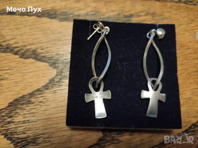 Сребърни обеци Nuove Gioie (60), снимка 2 - Обеци - 39805618