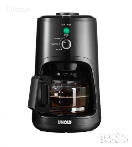 Компактна електрическа машина за приготвяне на кафе с устройство за смилане, снимка 8 - Кафемашини - 52594724