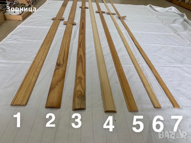 Дървени лайсни 