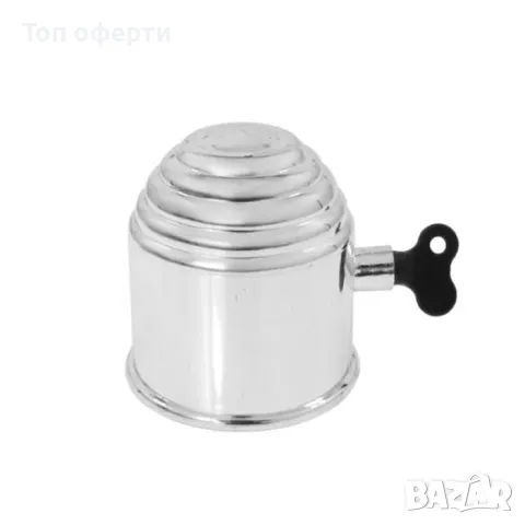 Капачка за теглич 86906 с ключ ХРОМ