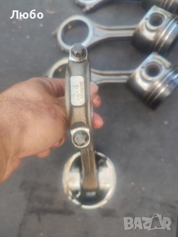 Бутало с биела за Ауди А6 ц6 4ф 3.0тди БМК 224кс Audi A6 c6 4f 3.0tdi BMK бутала биели, снимка 4 - Части - 41818776