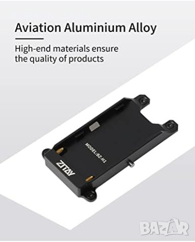 Нова Батерия Base Plate Захранване за фотоапарати съвместим с Z-Cam, снимка 2 - Чанти, стативи, аксесоари - 41754651
