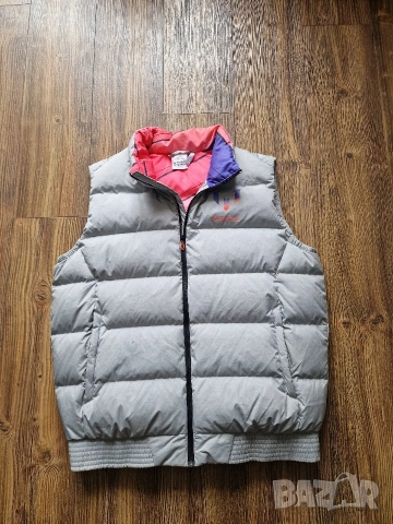 Страхотна мъжка пухена грейка ADIDAS MESSI , размер XL/ 2XL, снимка 6 - Якета - 53201999