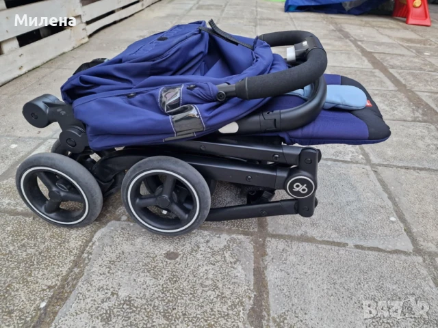 Бебешка количка GB Qbit + All Terrain, снимка 4 - Детски колички - 50621681