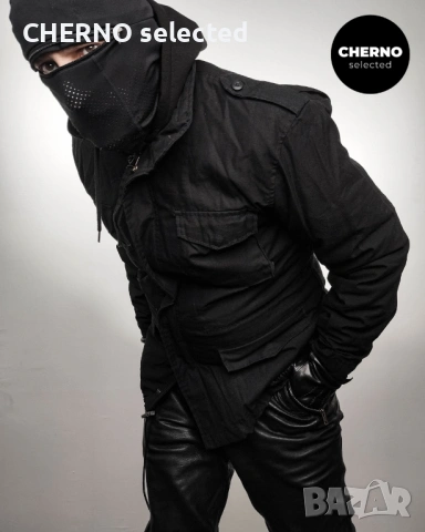 Мъжко черно полево яке BRANDIT M-65 Classic Field Jacket Black 2-in-1 – L – Ново, снимка 4 - Якета - 53759358