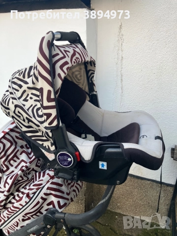 Бебешка количка със кошници, снимка 3 - За бебешки колички - 52913538