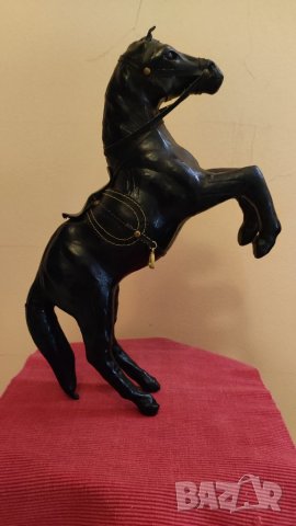 Статуетка, фигурка Кон, Папие маше. , снимка 2 - Колекции - 41398479