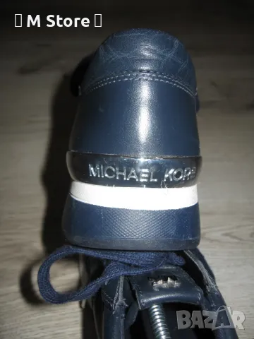 Michael Kors сникърси Allie Stride Trainer сини, снимка 7 - Маратонки - 48418328