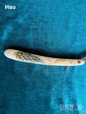 Бръснач солинген , Кост , Нож, Ятаган, снимка 3 - Антикварни и старинни предмети - 53494104