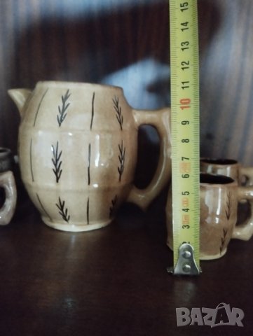 стар керамичен сервиз, снимка 2 - Други ценни предмети - 40885833