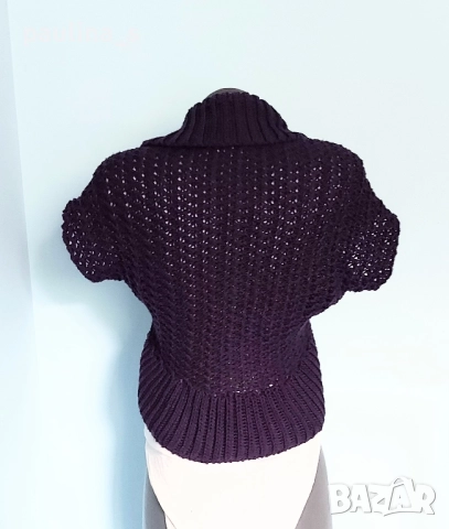 Четири различни броя / Дамски вълнен топ тип блуза, елек, жилетка , снимка 10 - Корсети, бюстиета, топове - 51837616