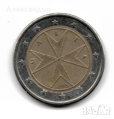 2 евро монета (Малта)