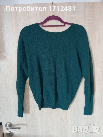 100% кашмир, снимка 5 - Блузи с дълъг ръкав и пуловери - 53632690