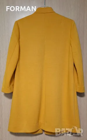 Удължено сако в слънчев жълт цвят, снимка 7 - Сака - 49651761
