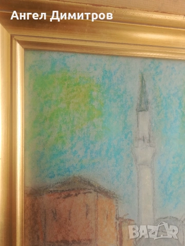 Никола Танев картина смесена техника , снимка 9 - Картини - 53632070