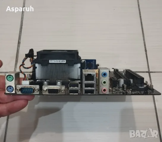 Оборудвано дъно Asrock N68-GS4 FX с AMD FX 4300, снимка 3 - Дънни платки - 56167959