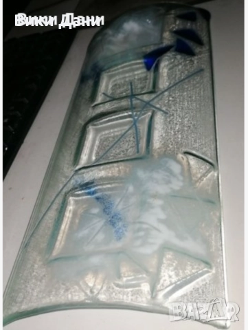 Стъклени споени Витраж Морано вази Свещници , снимка 12 - Колекции - 31481168