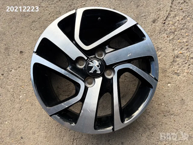 1 брой алуминиева джанта за Peugeot 108  15
