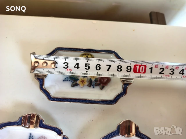 Уникални Стари Английски Порцеланови Пепелници, снимка 6 - Антикварни и старинни предмети - 51164333