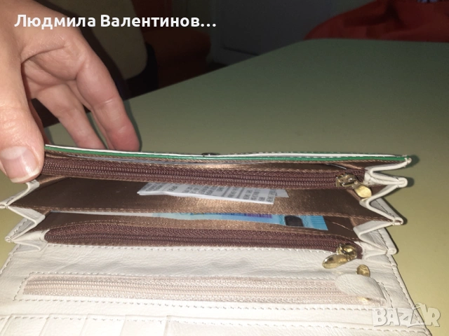 Портфейл/портомне естествена кожа , снимка 5 - Портфейли, портмонета - 53257938