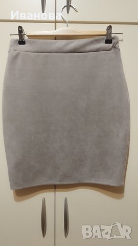 Ежедневна пола в светло сиво 