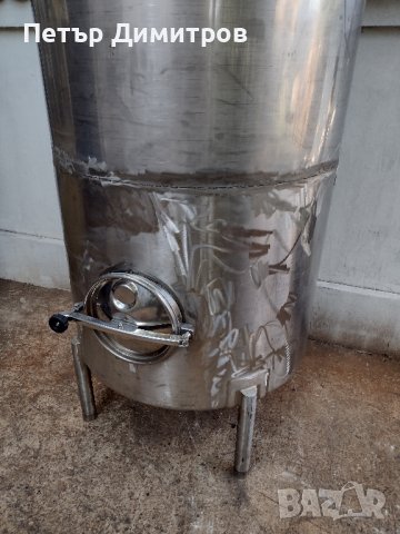 Неръждаем съд за ферментация - 1650 л., снимка 2 - Други машини и части - 39775774