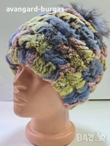 Дамска шапка, лукс Чинчила -231