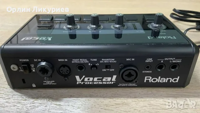 Roland VP-7 Vocal Processor (Vocoder), снимка 4 - Синтезатори - 56346488