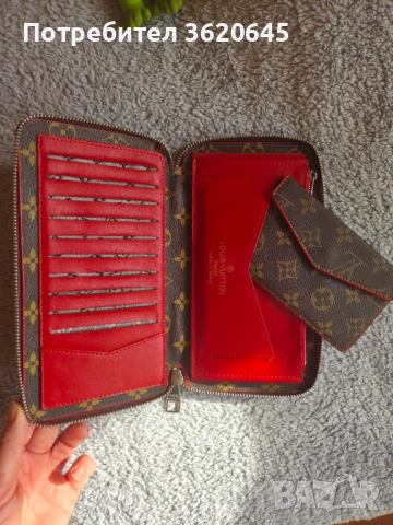 Продавам чисто ново портмоне без кутия, снимка 2 - Портфейли, портмонета - 53524928