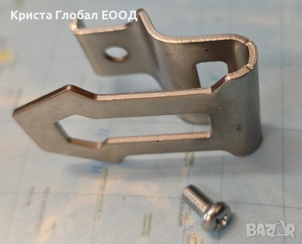 Метална кука (pothook) за колан за акумулаторни инструменти TOTAL – за винтоверти и гайковерти, снимка 2 - Други инструменти - 53582239