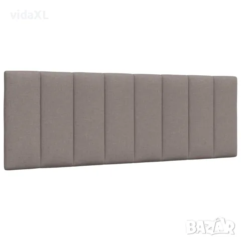 vidaXL Рамка за легло без матрак Hanko, таупе, 140x190 см плат, снимка 6 - Спални и легла - 56146999