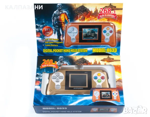 РЕТРО ЕЛЕКТРОННА ИГРА 8633 , снимка 2 - Игри и пъзели - 49206344