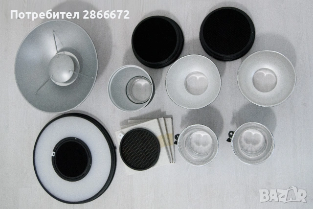 Студийни рефлектори Bowens, снимка 5 - Светкавици, студийно осветление - 53542410