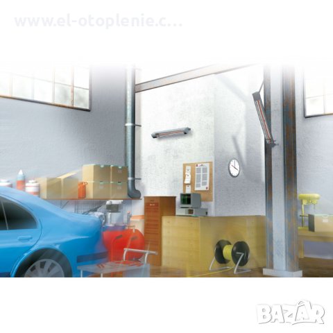 Зоново лъчисто индустриално отопление Applimo IR Blinde 1500W от www.El-otoplenie.com, снимка 3 - Отоплителни печки - 41356794