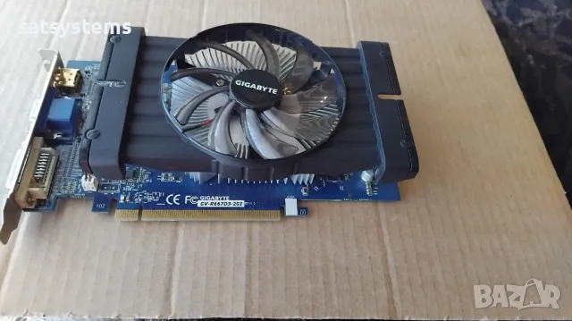 Видео карта AMD Radeon Gigabyte HD R6670 2048MB GDDR3 128bit PCI-E, снимка 5 - Видеокарти - 48921593
