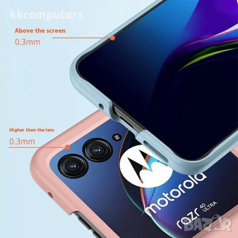 Motorola Razr 60 Hinge Protection/ Skin-Touch/ PC Удароустойчив Калъф и Протектор, снимка 8 - Калъфи, кейсове - 50443646