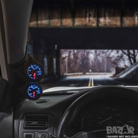 Двойна стойка за измервателни уреди за колонка, снимка 2 - Аксесоари и консумативи - 44647558