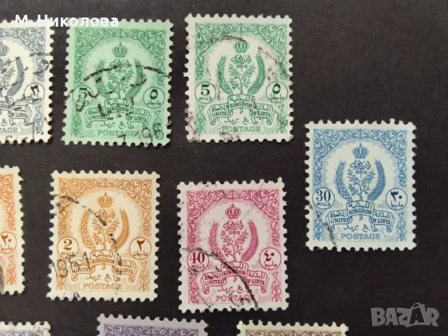 Либия 1955, снимка 3 - Филателия - 47923627