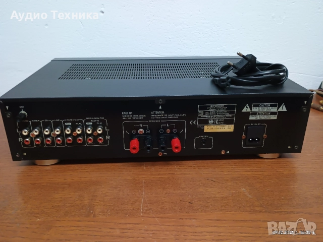 Pioneer A-207R интегриран стерео усилвател! Перфектен! Изпращам видео. , снимка 10 - Ресийвъри, усилватели, смесителни пултове - 52732563