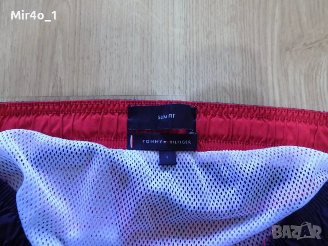 нови къси панталони tommy hilfiger шорти гащета бански плажни екип оригинални мъжки L, снимка 8 - Спортни дрехи, екипи - 51325817