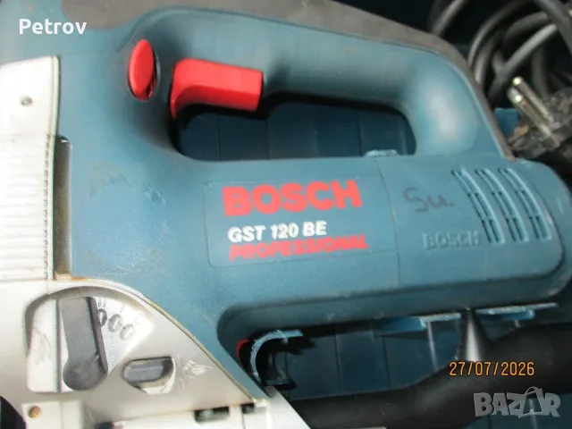 BOSCH GST 120 BE - PROFESSIONAL - Нов Внос - Мощен Прободен Трион - Зеге 650 W / 120 mm - GERMANY !!, снимка 2 - Триони и циркуляри - 55730586