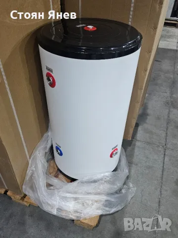 Неръждаем буферен съд 100 литра - за термопомпа и други приложения, снимка 3 - Други машини и части - 43828750